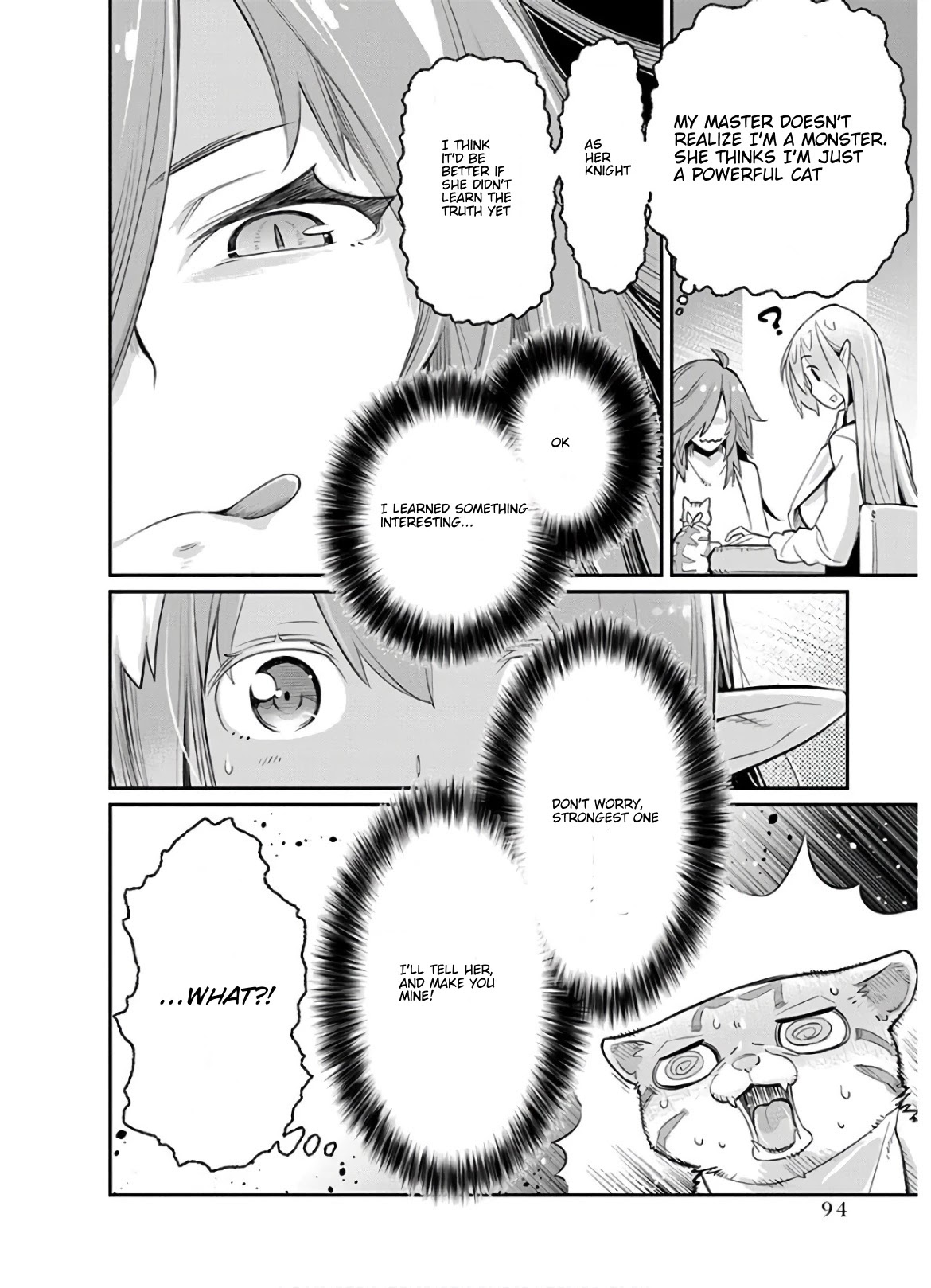 I Am Behemoth Of The S Rank Monster But I Am Mistaken As A Cat And I Live As A Pet Of Elf Girl chapter 22 page 16
