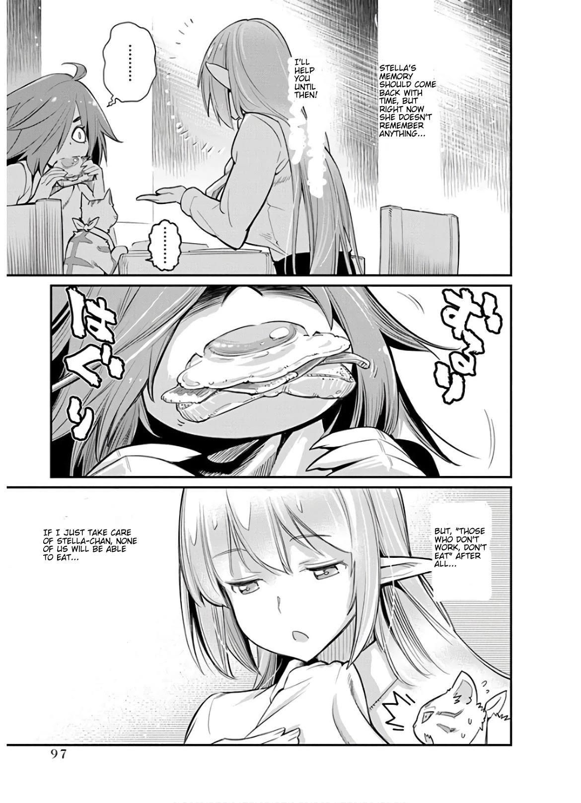 I Am Behemoth Of The S Rank Monster But I Am Mistaken As A Cat And I Live As A Pet Of Elf Girl chapter 22 page 19