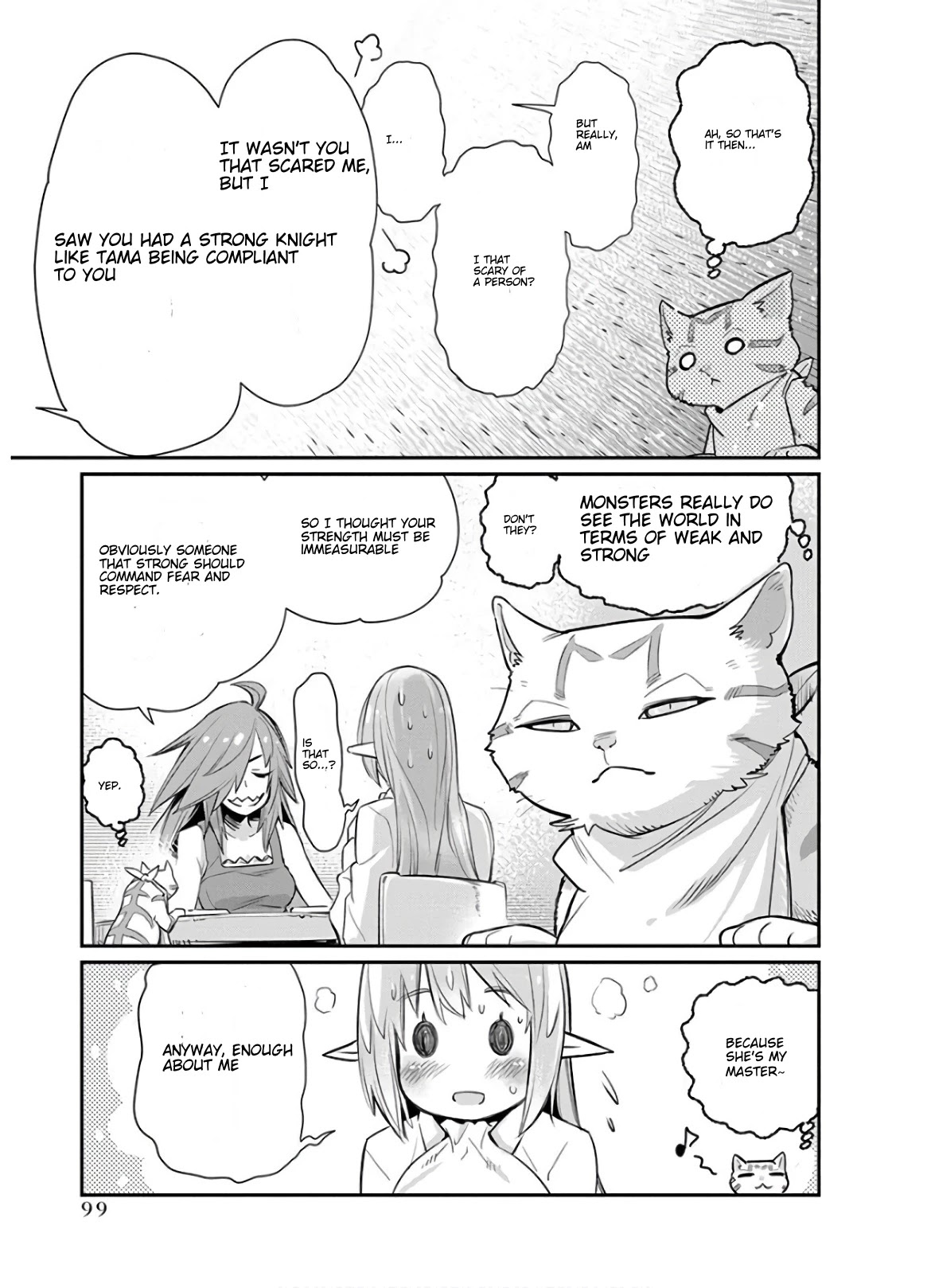 I Am Behemoth Of The S Rank Monster But I Am Mistaken As A Cat And I Live As A Pet Of Elf Girl chapter 22 page 21