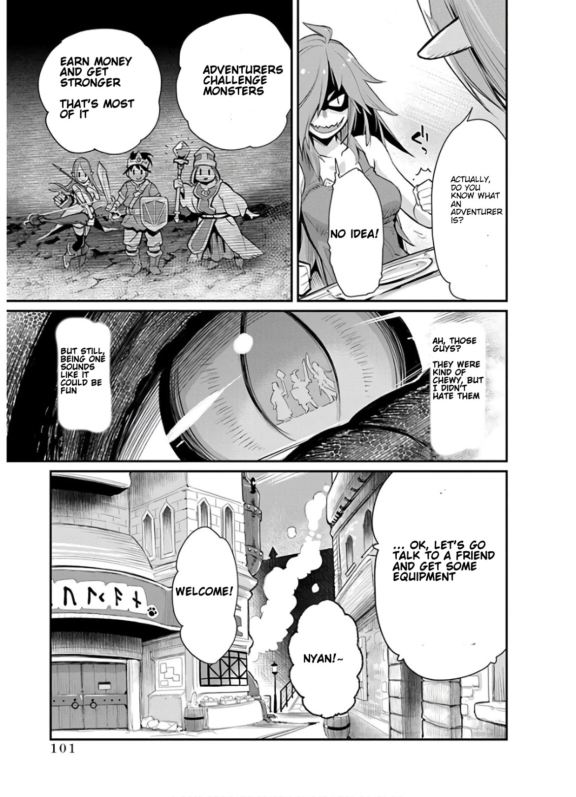 I Am Behemoth Of The S Rank Monster But I Am Mistaken As A Cat And I Live As A Pet Of Elf Girl chapter 22 page 23