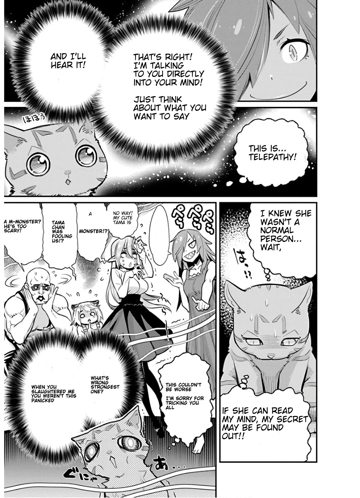 I Am Behemoth Of The S Rank Monster But I Am Mistaken As A Cat And I Live As A Pet Of Elf Girl chapter 22 page 3