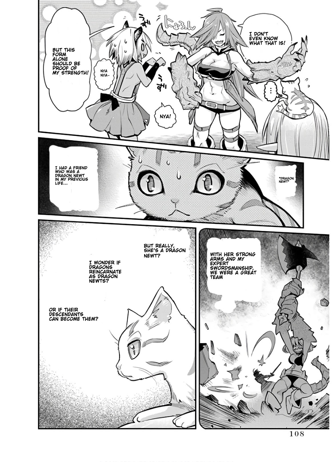 I Am Behemoth Of The S Rank Monster But I Am Mistaken As A Cat And I Live As A Pet Of Elf Girl chapter 23 page 4