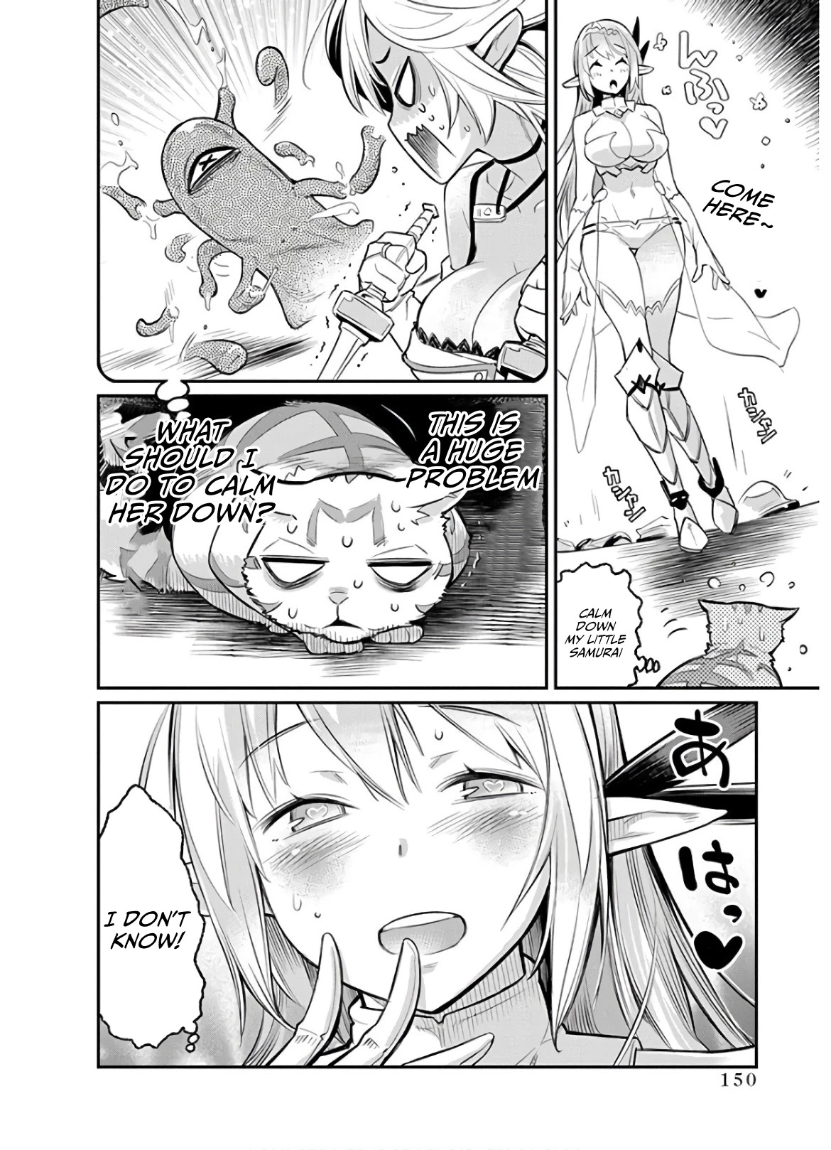 I Am Behemoth Of The S Rank Monster But I Am Mistaken As A Cat And I Live As A Pet Of Elf Girl chapter 24 page 22