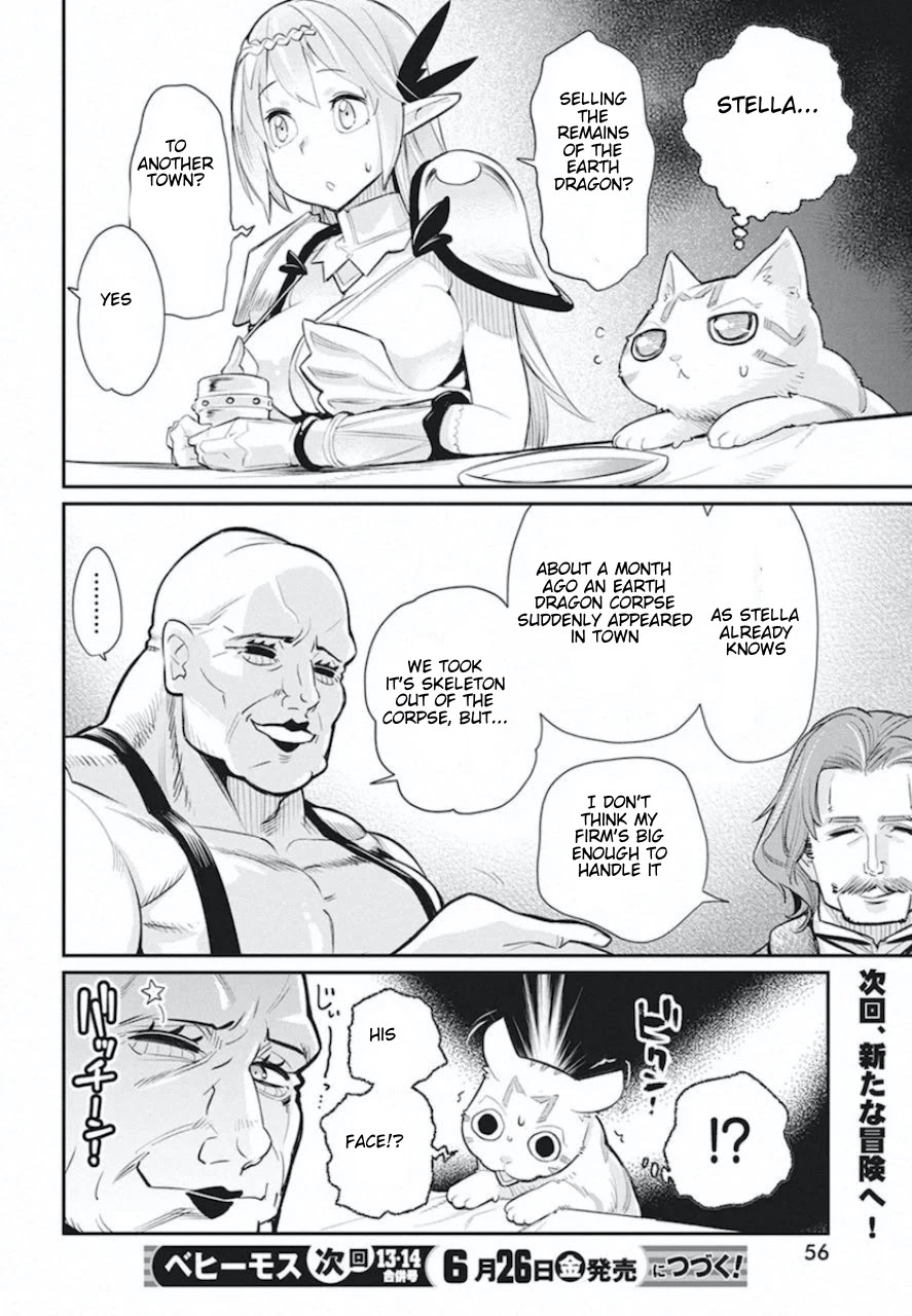 I Am Behemoth Of The S Rank Monster But I Am Mistaken As A Cat And I Live As A Pet Of Elf Girl chapter 26 page 24