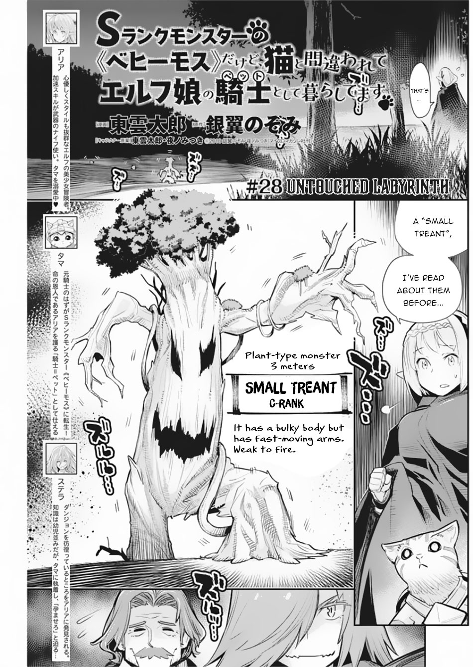 I Am Behemoth Of The S Rank Monster But I Am Mistaken As A Cat And I Live As A Pet Of Elf Girl chapter 28 page 2