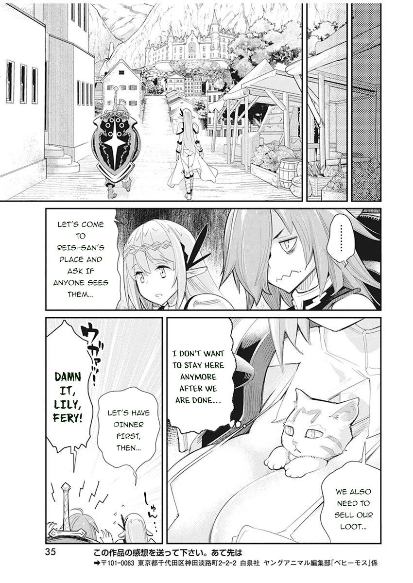 I Am Behemoth Of The S Rank Monster But I Am Mistaken As A Cat And I Live As A Pet Of Elf Girl chapter 32 page 25