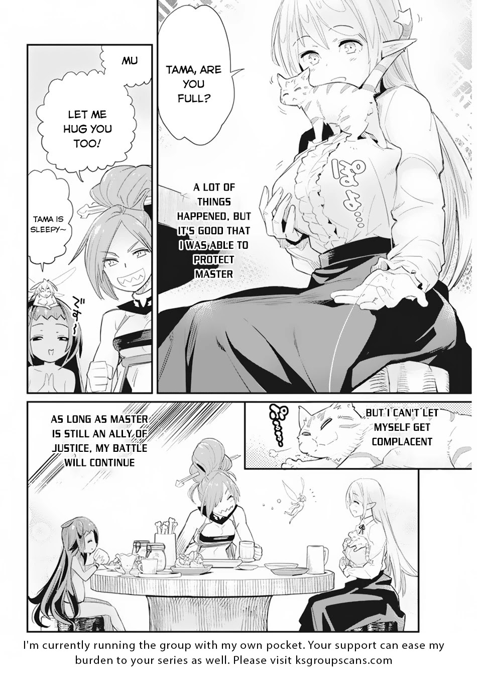 I Am Behemoth Of The S Rank Monster But I Am Mistaken As A Cat And I Live As A Pet Of Elf Girl chapter 36 page 21