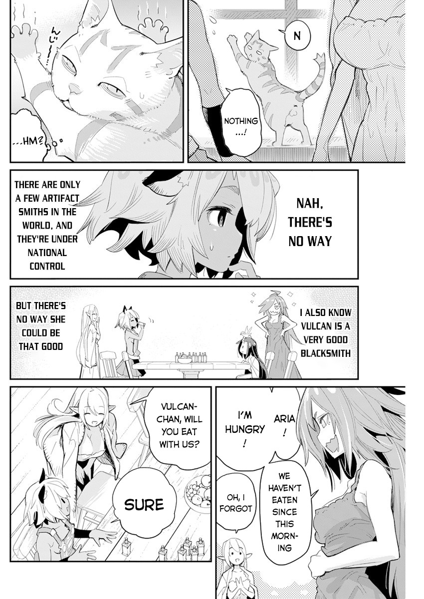 I Am Behemoth Of The S Rank Monster But I Am Mistaken As A Cat And I Live As A Pet Of Elf Girl chapter 40 page 15