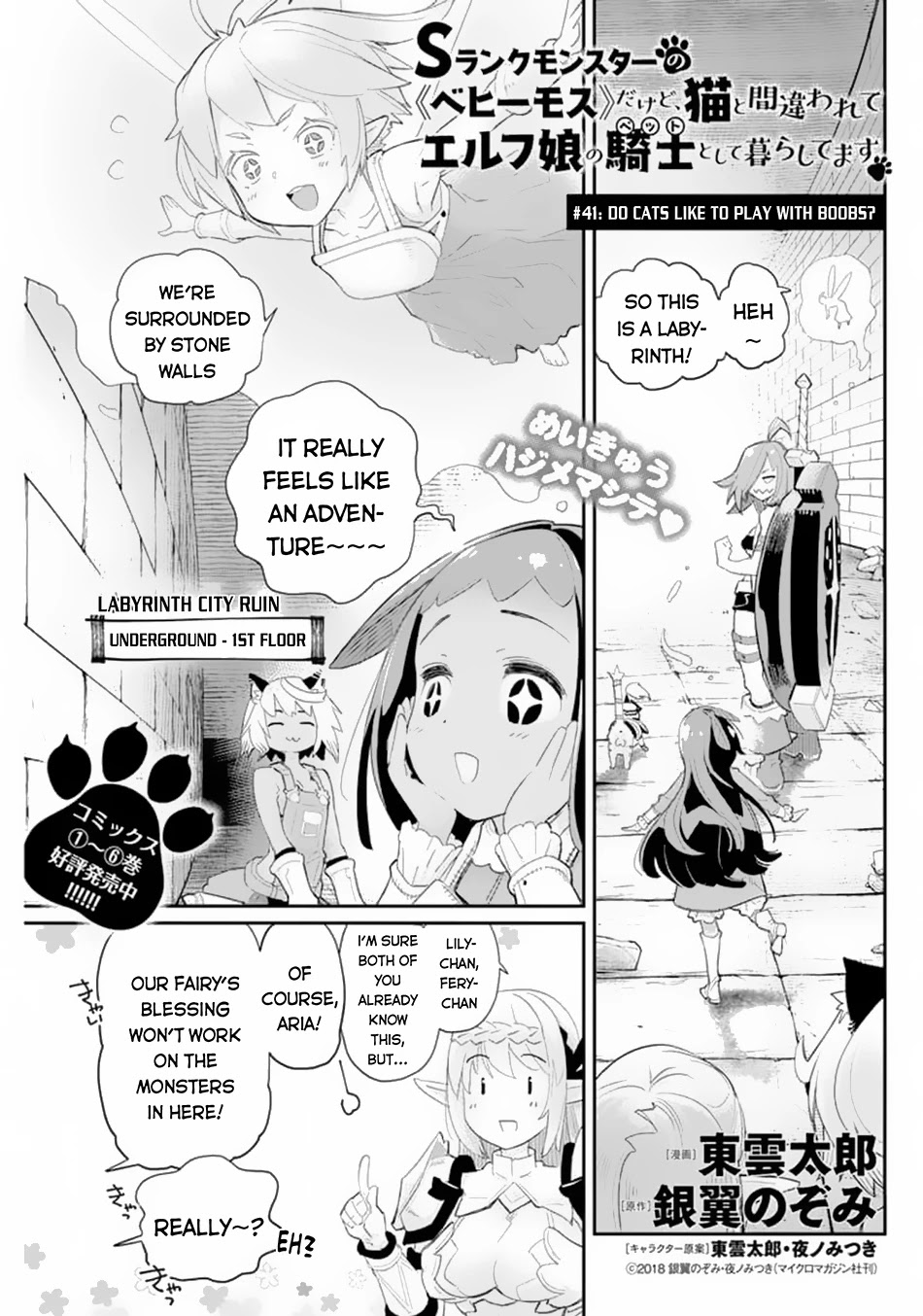 I Am Behemoth Of The S Rank Monster But I Am Mistaken As A Cat And I Live As A Pet Of Elf Girl chapter 41 page 2
