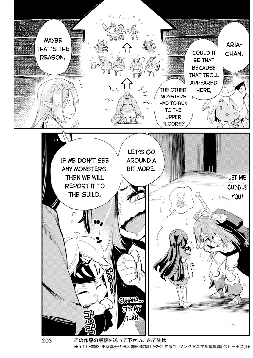 I Am Behemoth Of The S Rank Monster But I Am Mistaken As A Cat And I Live As A Pet Of Elf Girl chapter 43 page 22