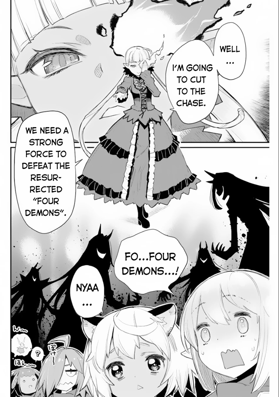 I Am Behemoth Of The S Rank Monster But I Am Mistaken As A Cat And I Live As A Pet Of Elf Girl chapter 44 page 17