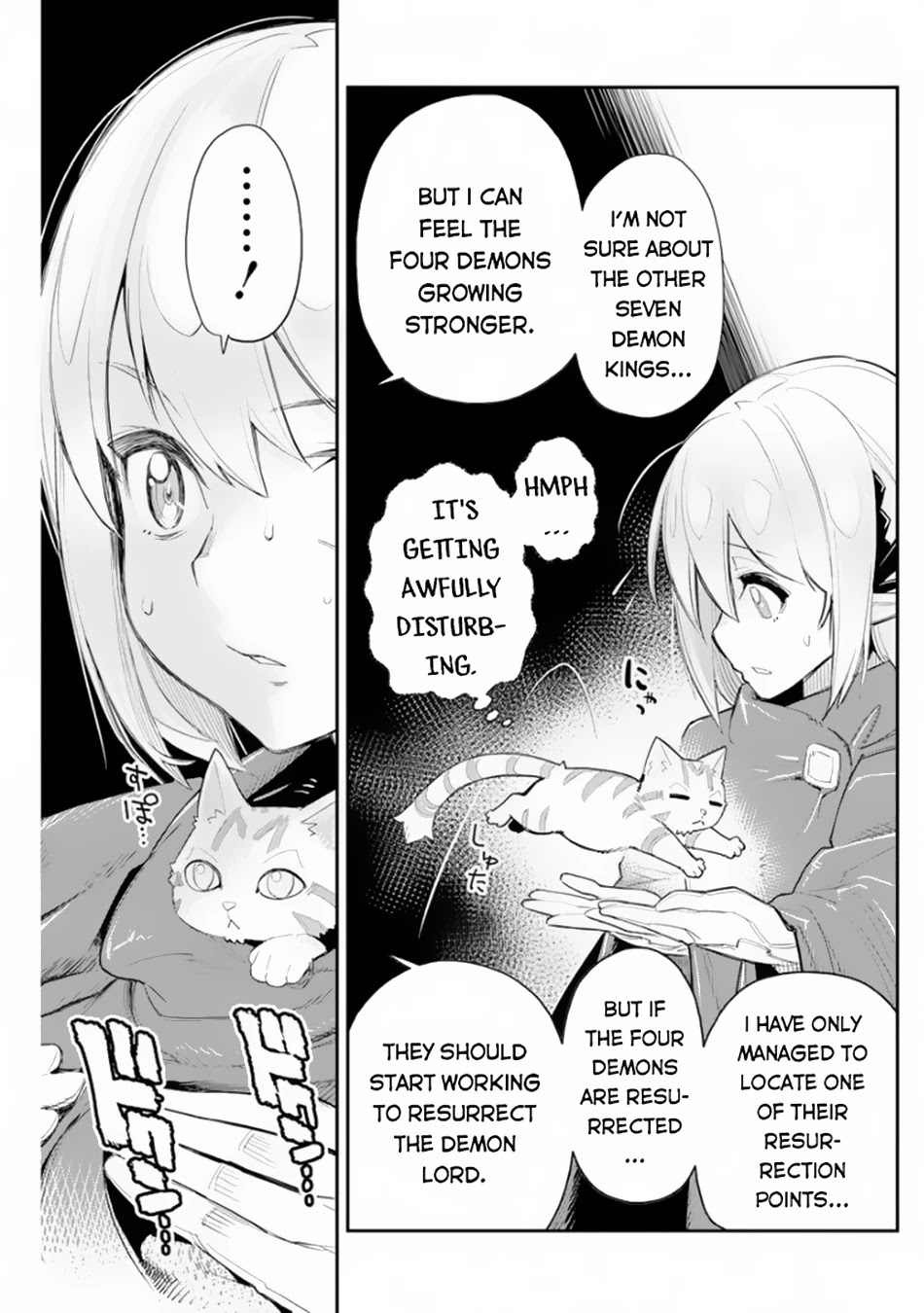 I Am Behemoth Of The S Rank Monster But I Am Mistaken As A Cat And I Live As A Pet Of Elf Girl chapter 44 page 18