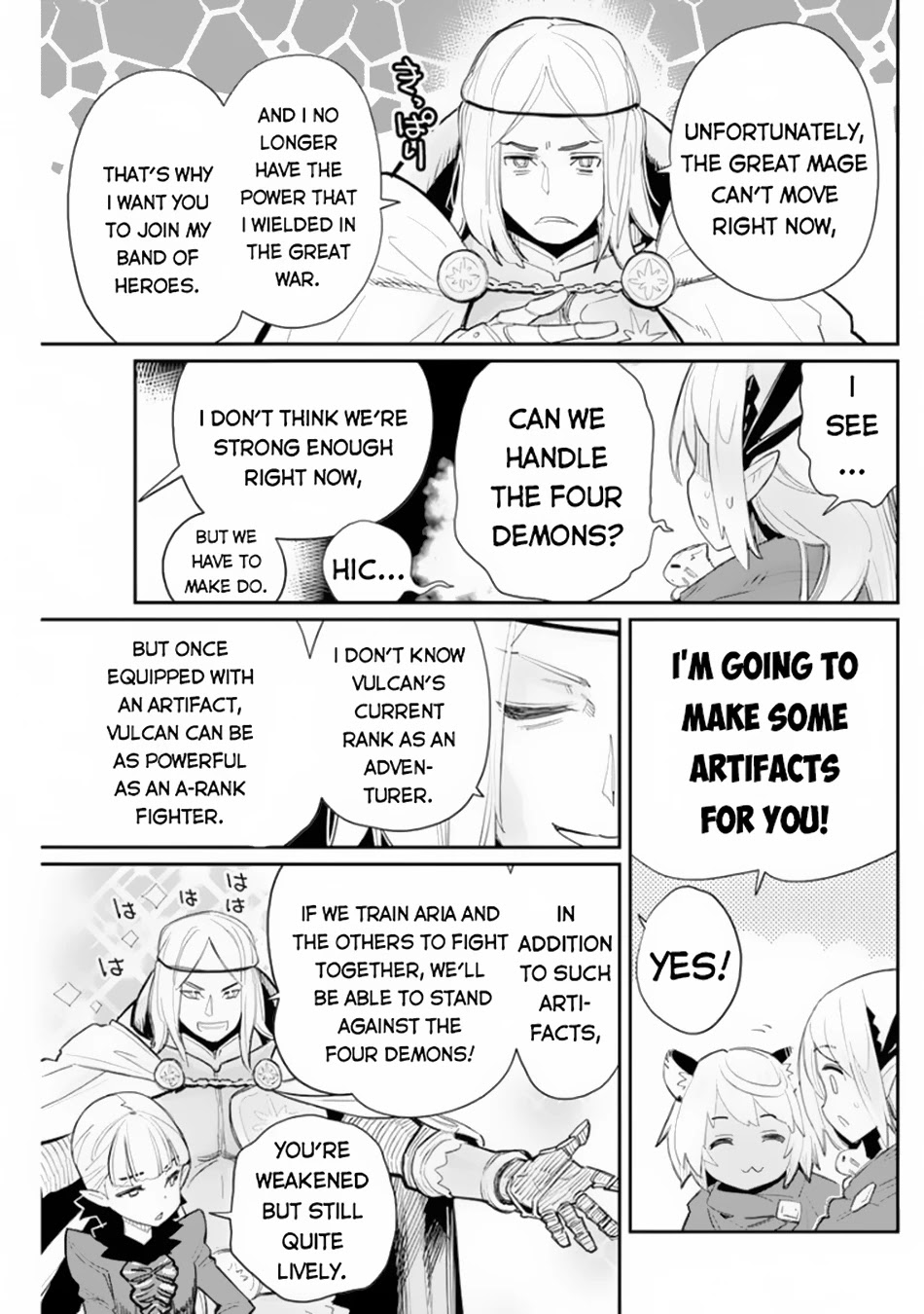 I Am Behemoth Of The S Rank Monster But I Am Mistaken As A Cat And I Live As A Pet Of Elf Girl chapter 44 page 20