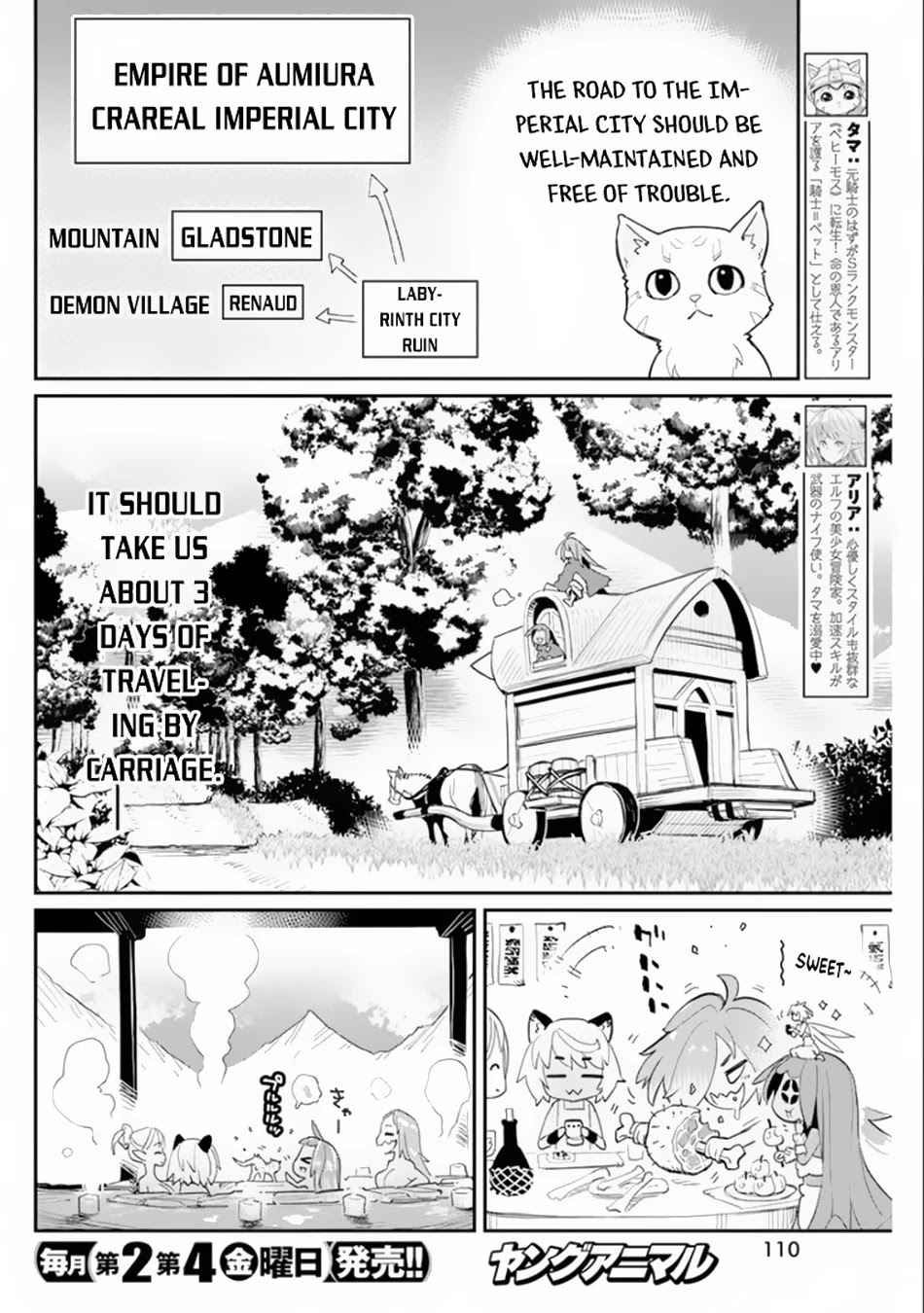 I Am Behemoth Of The S Rank Monster But I Am Mistaken As A Cat And I Live As A Pet Of Elf Girl chapter 44 page 3