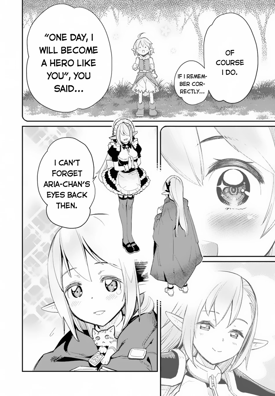 I Am Behemoth Of The S Rank Monster But I Am Mistaken As A Cat And I Live As A Pet Of Elf Girl chapter 45 page 12