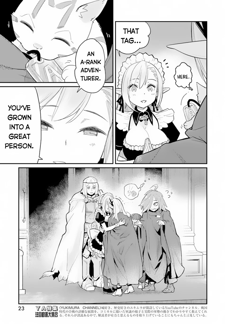 I Am Behemoth Of The S Rank Monster But I Am Mistaken As A Cat And I Live As A Pet Of Elf Girl chapter 45 page 13