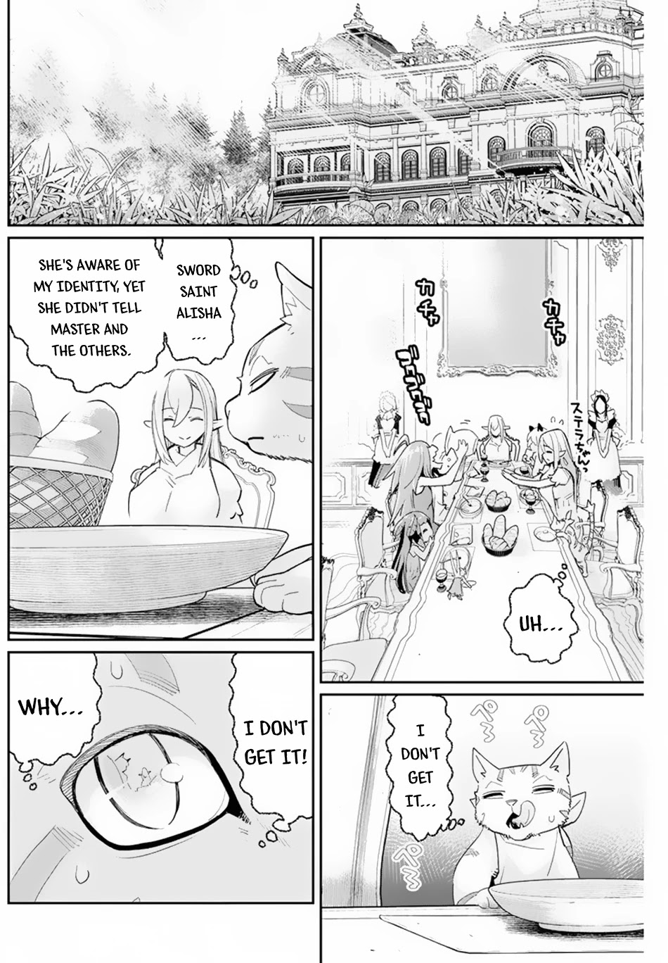 I Am Behemoth Of The S Rank Monster But I Am Mistaken As A Cat And I Live As A Pet Of Elf Girl chapter 47 page 20