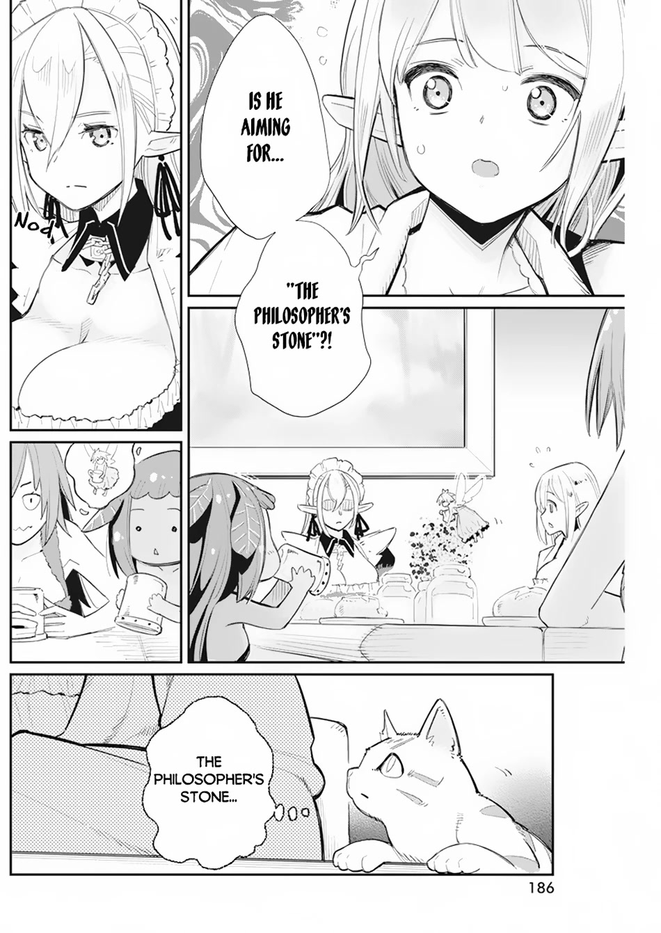 I Am Behemoth Of The S Rank Monster But I Am Mistaken As A Cat And I Live As A Pet Of Elf Girl chapter 53 page 7