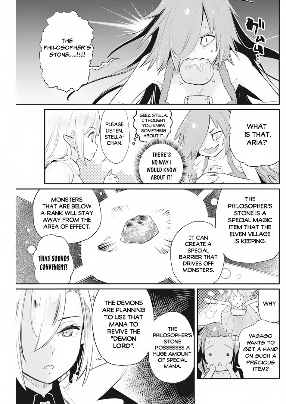 I Am Behemoth Of The S Rank Monster But I Am Mistaken As A Cat And I Live As A Pet Of Elf Girl chapter 53 page 8