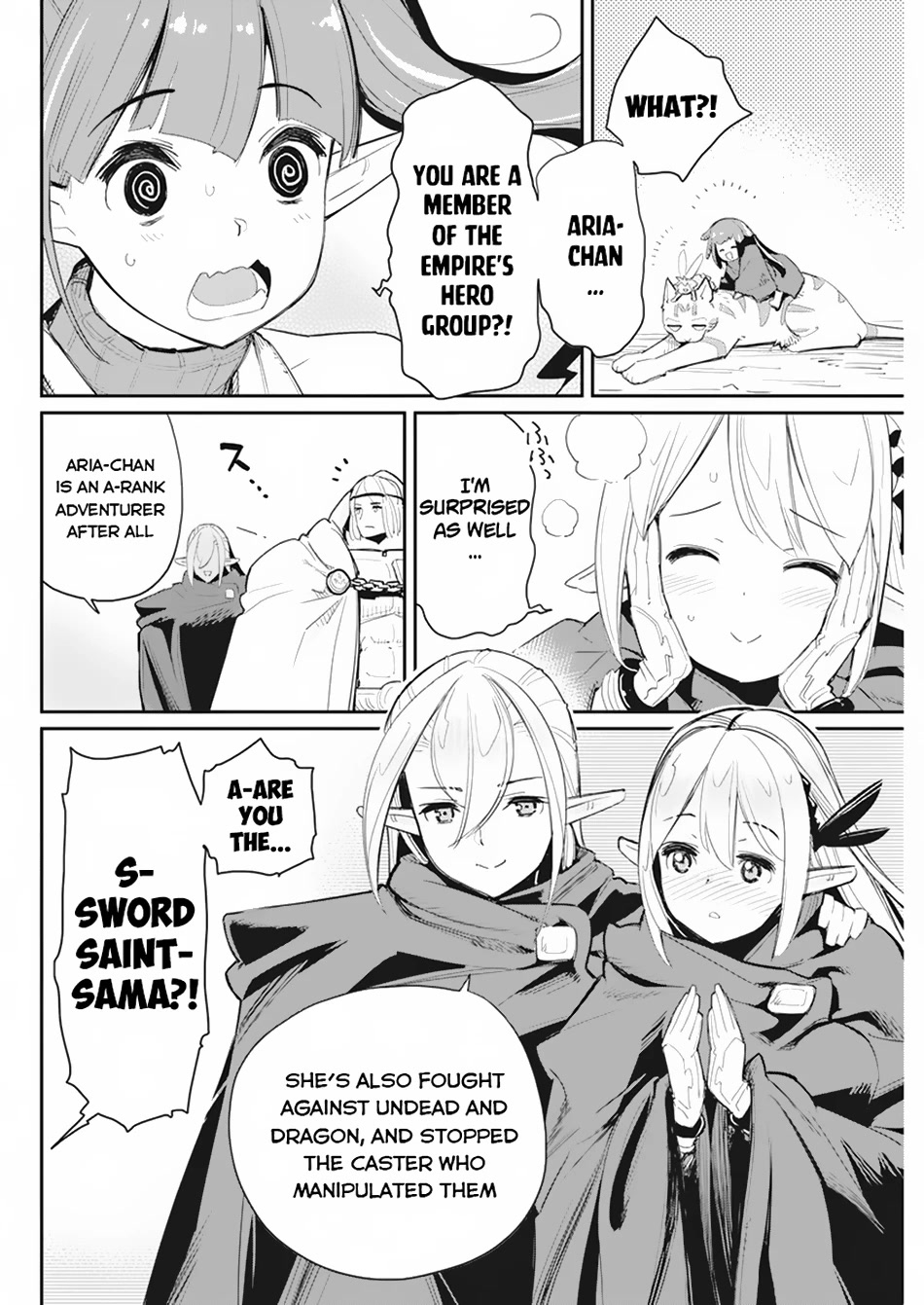 I Am Behemoth Of The S Rank Monster But I Am Mistaken As A Cat And I Live As A Pet Of Elf Girl chapter 54 page 12