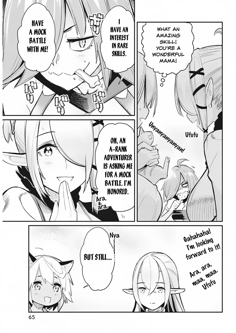 I Am Behemoth Of The S Rank Monster But I Am Mistaken As A Cat And I Live As A Pet Of Elf Girl chapter 55 page 14