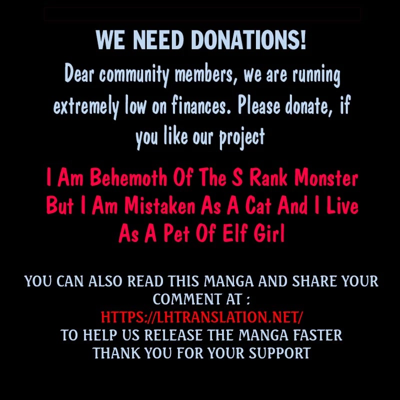 I Am Behemoth Of The S Rank Monster But I Am Mistaken As A Cat And I Live As A Pet Of Elf Girl chapter 55 page 25