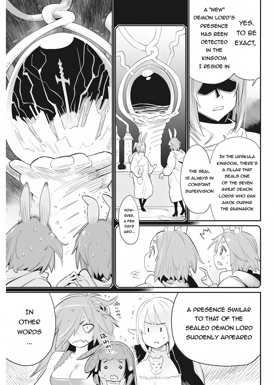 I Am Behemoth Of The S Rank Monster But I Am Mistaken As A Cat And I Live As A Pet Of Elf Girl chapter 61 page 12