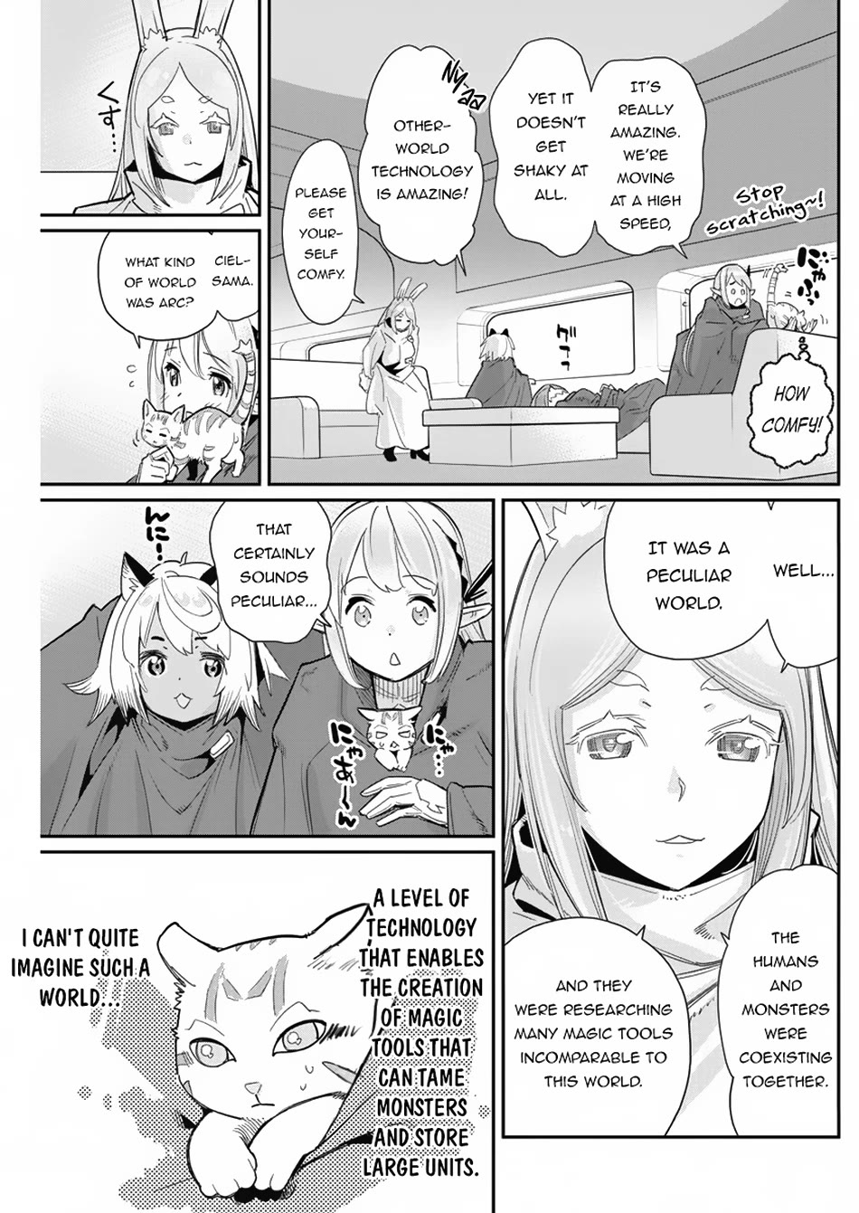 I Am Behemoth Of The S Rank Monster But I Am Mistaken As A Cat And I Live As A Pet Of Elf Girl chapter 62 page 13