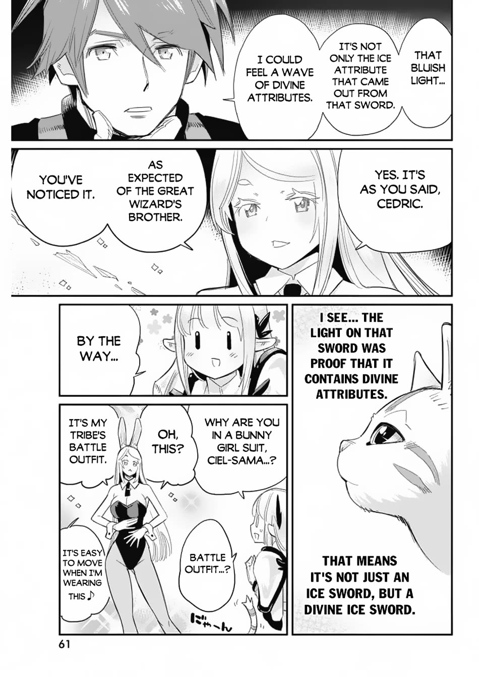 I Am Behemoth Of The S Rank Monster But I Am Mistaken As A Cat And I Live As A Pet Of Elf Girl chapter 64 page 24