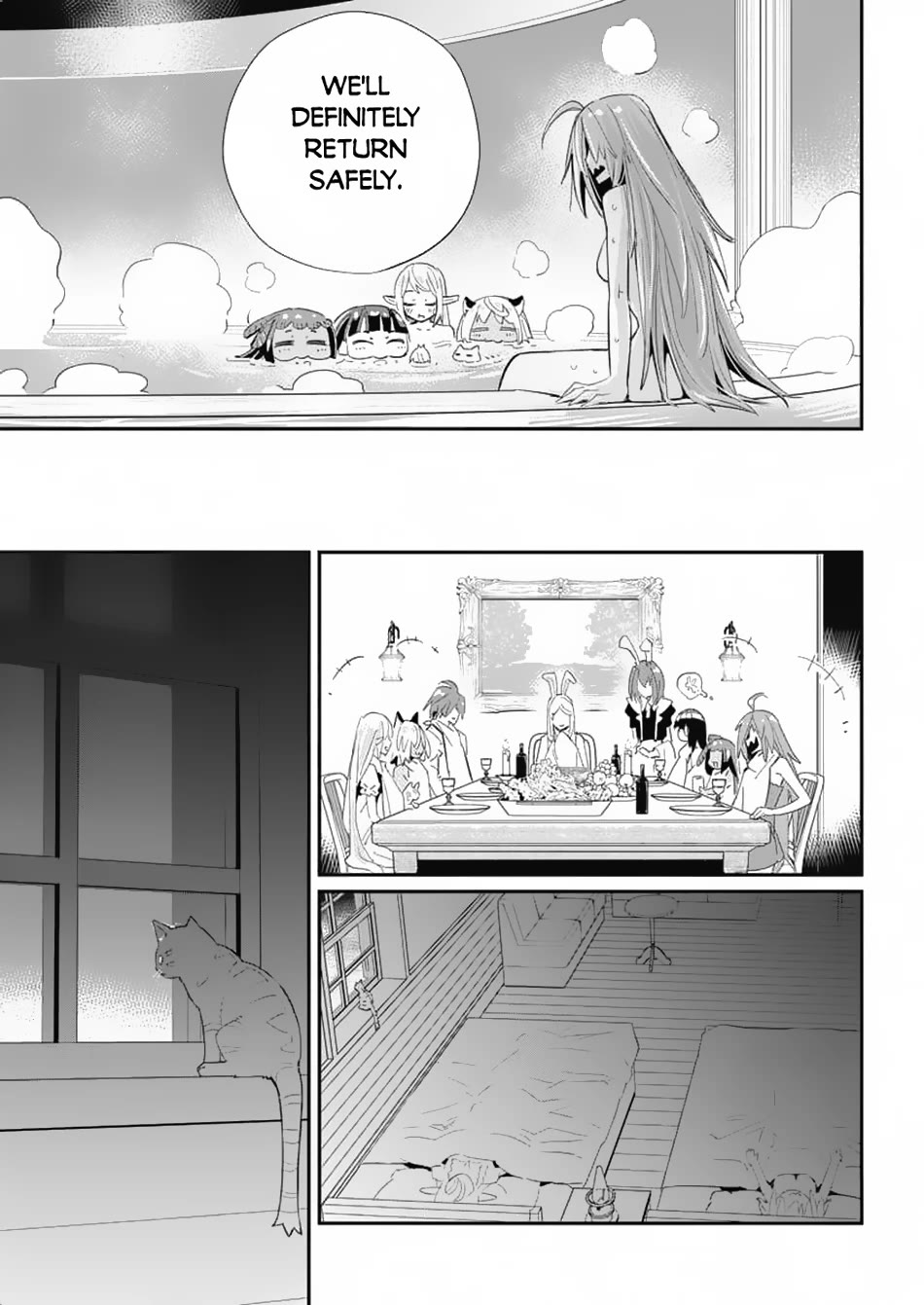 I Am Behemoth Of The S Rank Monster But I Am Mistaken As A Cat And I Live As A Pet Of Elf Girl chapter 64 page 8