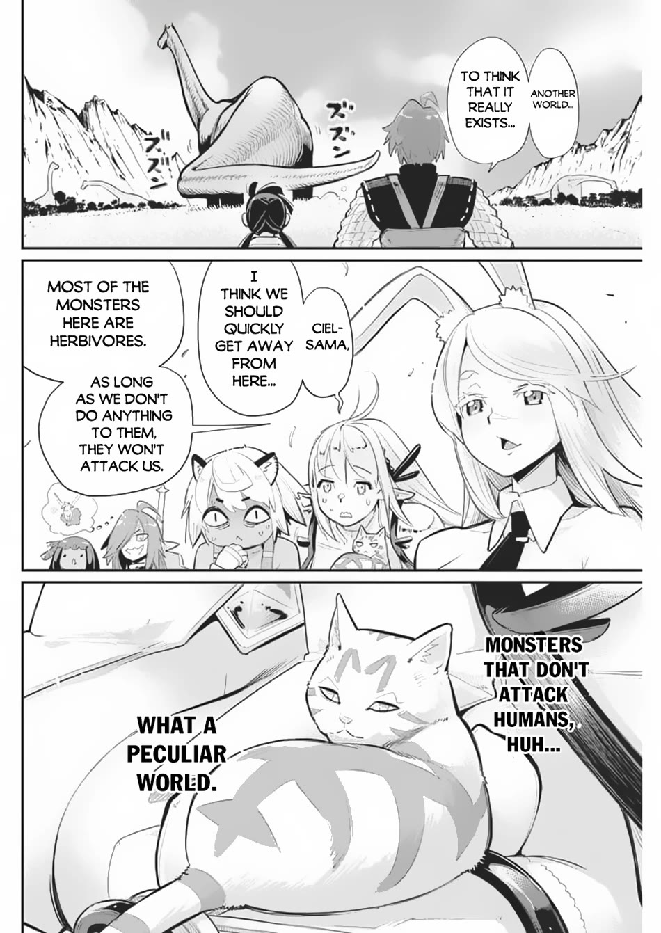 I Am Behemoth Of The S Rank Monster But I Am Mistaken As A Cat And I Live As A Pet Of Elf Girl chapter 70 page 8