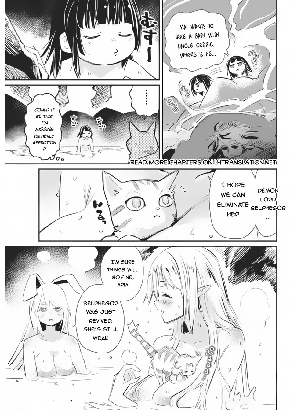 I Am Behemoth Of The S Rank Monster But I Am Mistaken As A Cat And I Live As A Pet Of Elf Girl chapter 71 page 11