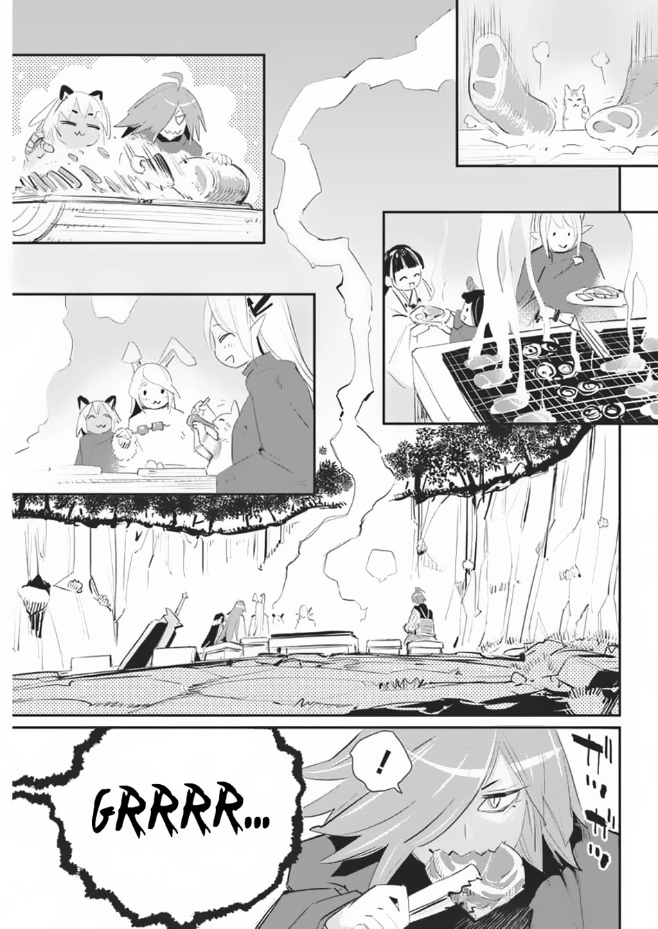 I Am Behemoth Of The S Rank Monster But I Am Mistaken As A Cat And I Live As A Pet Of Elf Girl chapter 71 page 17