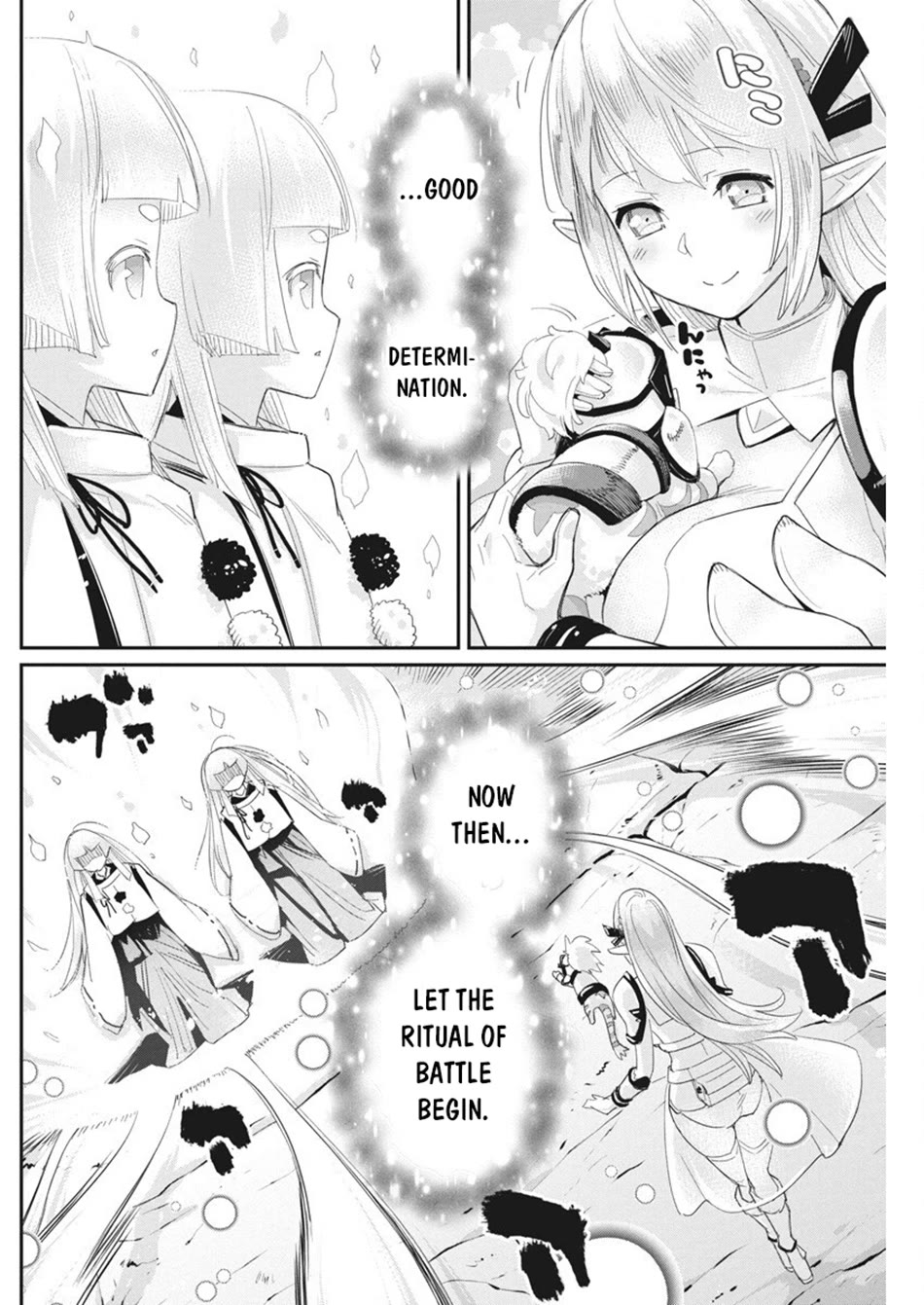 I Am Behemoth Of The S Rank Monster But I Am Mistaken As A Cat And I Live As A Pet Of Elf Girl chapter 76 page 9