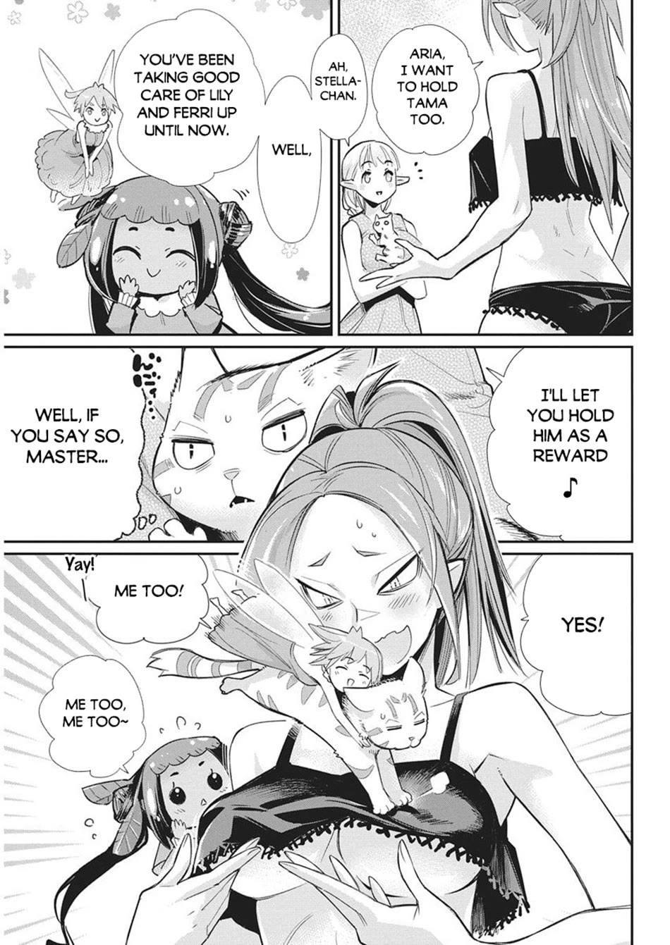 I Am Behemoth Of The S Rank Monster But I Am Mistaken As A Cat And I Live As A Pet Of Elf Girl chapter 83 page 7