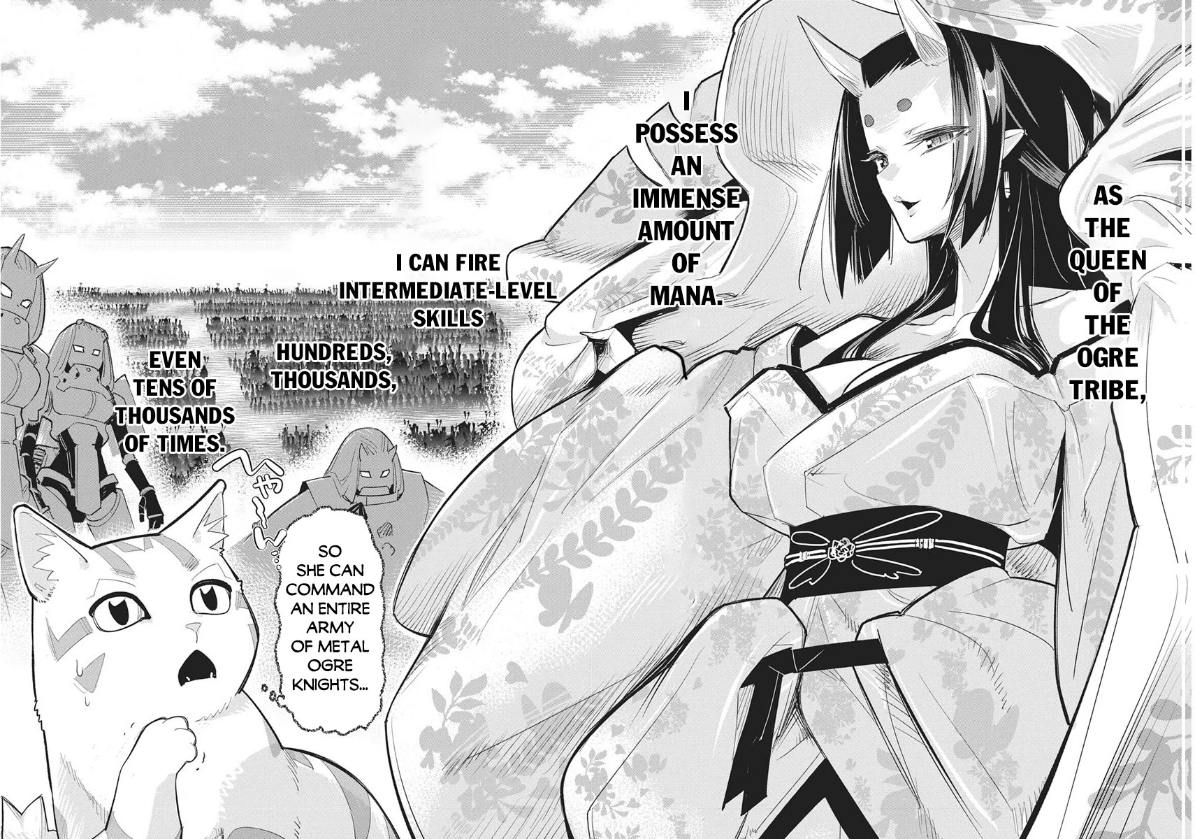 I Am Behemoth Of The S Rank Monster But I Am Mistaken As A Cat And I Live As A Pet Of Elf Girl chapter 89 page 9