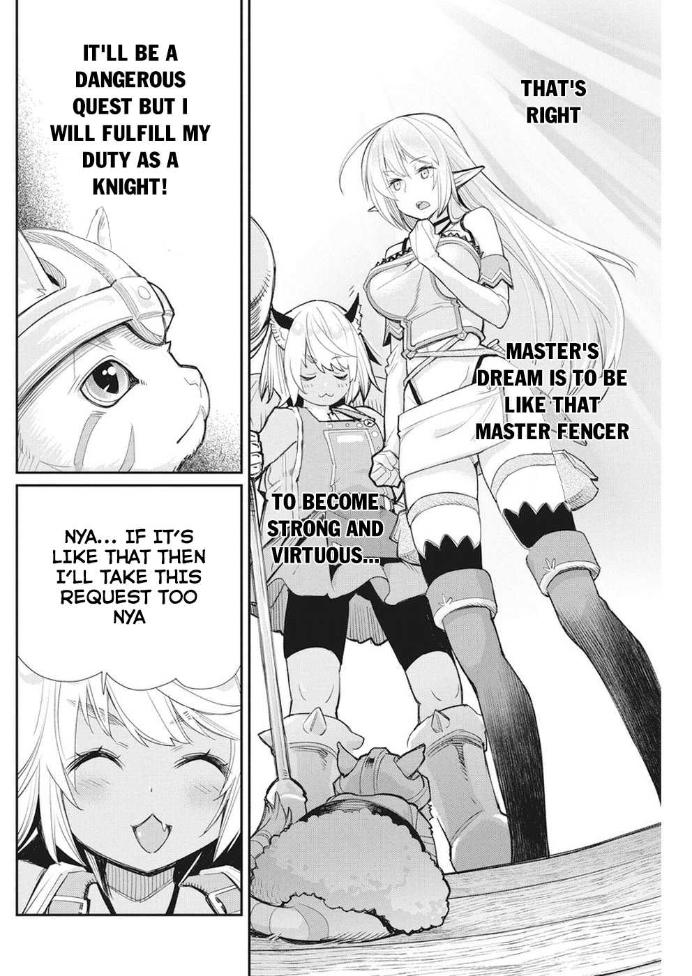 I Am Behemoth Of The S Rank Monster But I Am Mistaken As A Cat And I Live As A Pet Of Elf Girl chapter 9 page 22