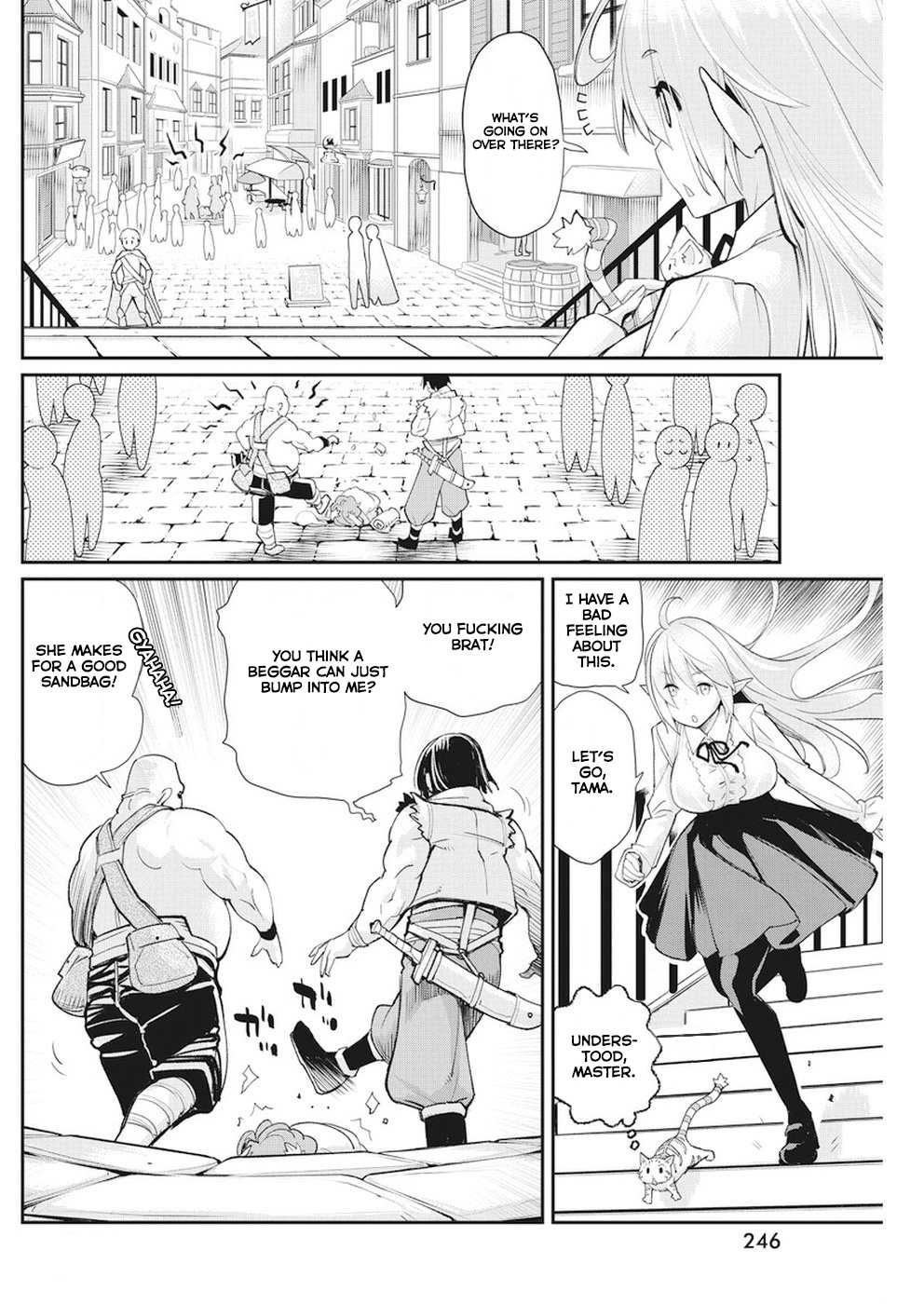 I Am Behemoth Of The S Rank Monster But I Am Mistaken As A Cat And I Live As A Pet Of Elf Girl chapter 9 page 3