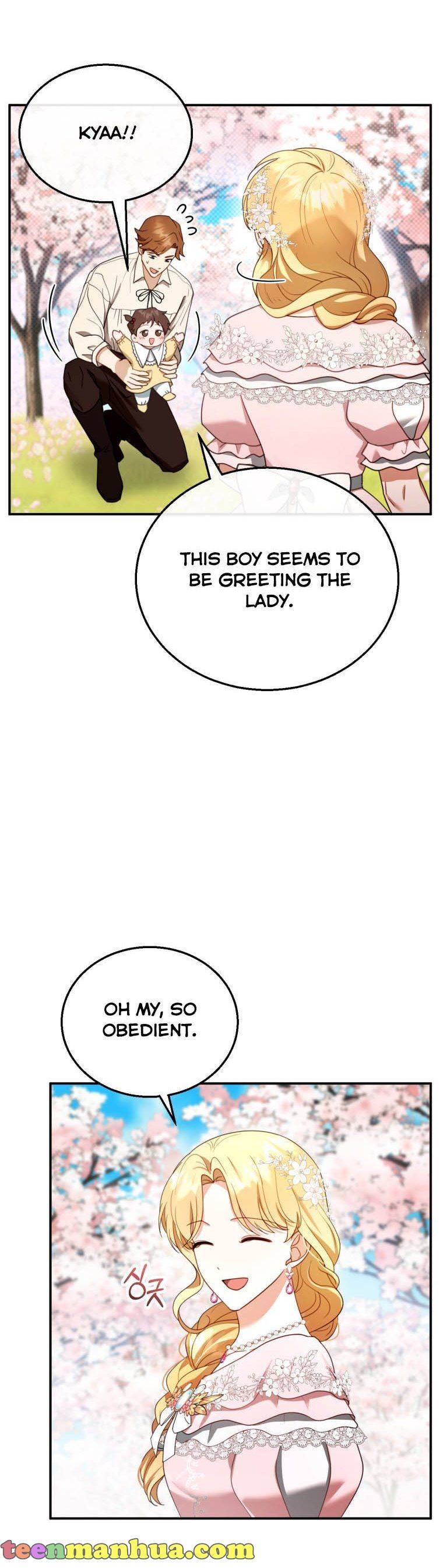 I Am Trying to Divorce My Villain Husband, but We Have a Child chapter 28 page 46