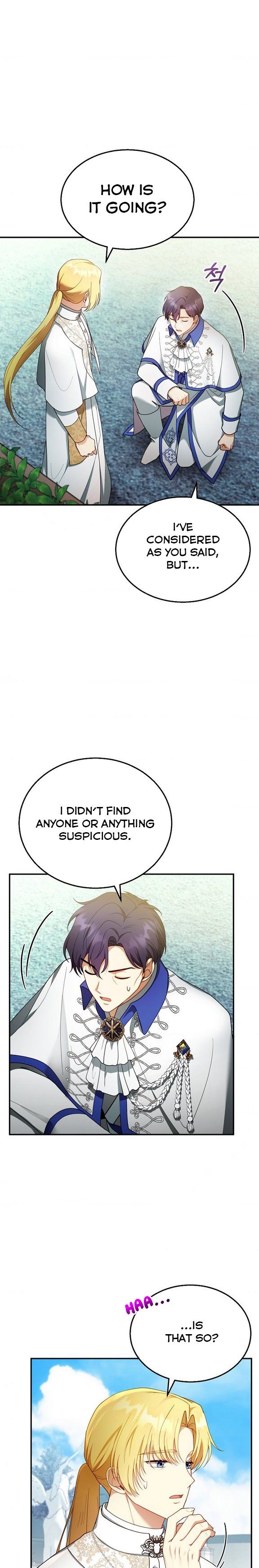 I Am Trying to Divorce My Villain Husband, but We Have a Child chapter 35 page 12