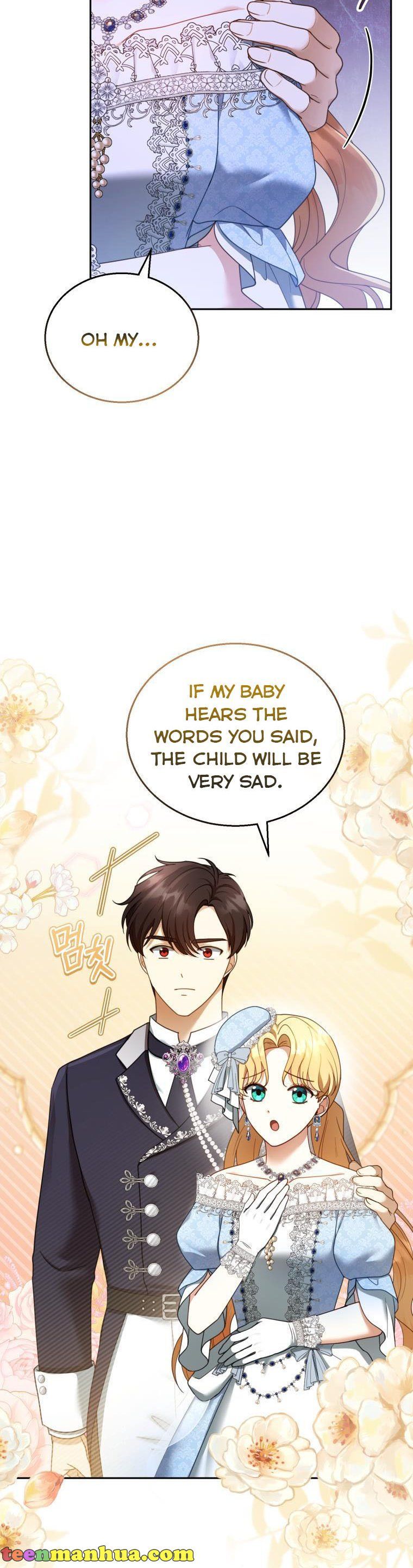 I Am Trying to Divorce My Villain Husband, but We Have a Child chapter 39 page 12