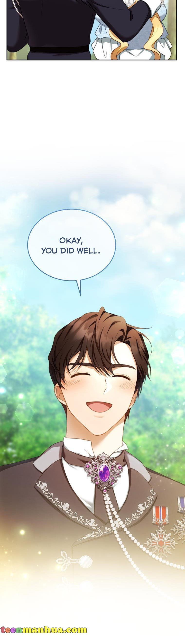 I Am Trying to Divorce My Villain Husband, but We Have a Child chapter 39 page 21