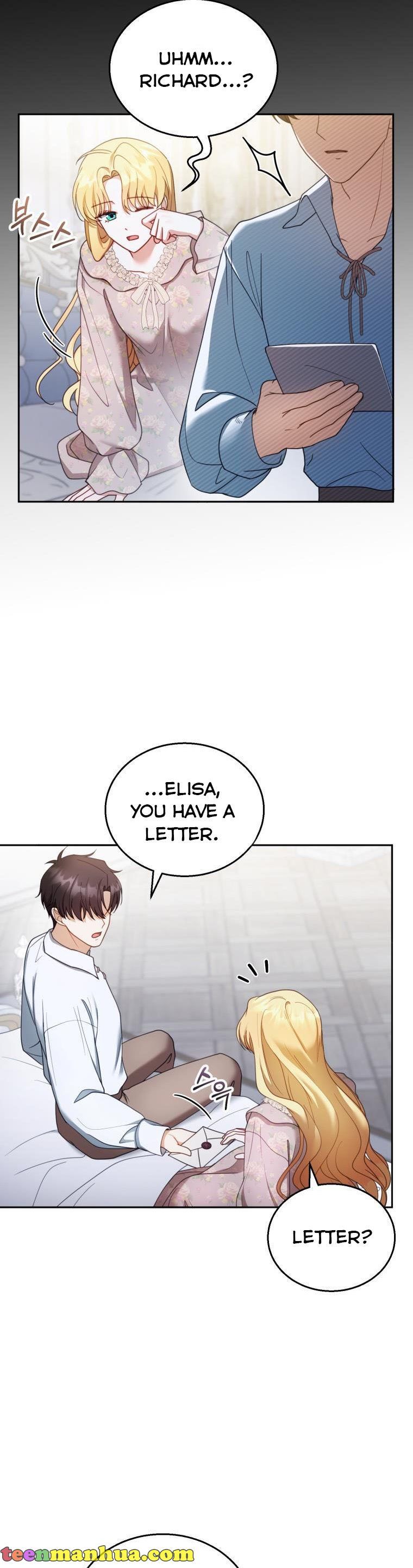 I Am Trying to Divorce My Villain Husband, but We Have a Child chapter 39 page 27