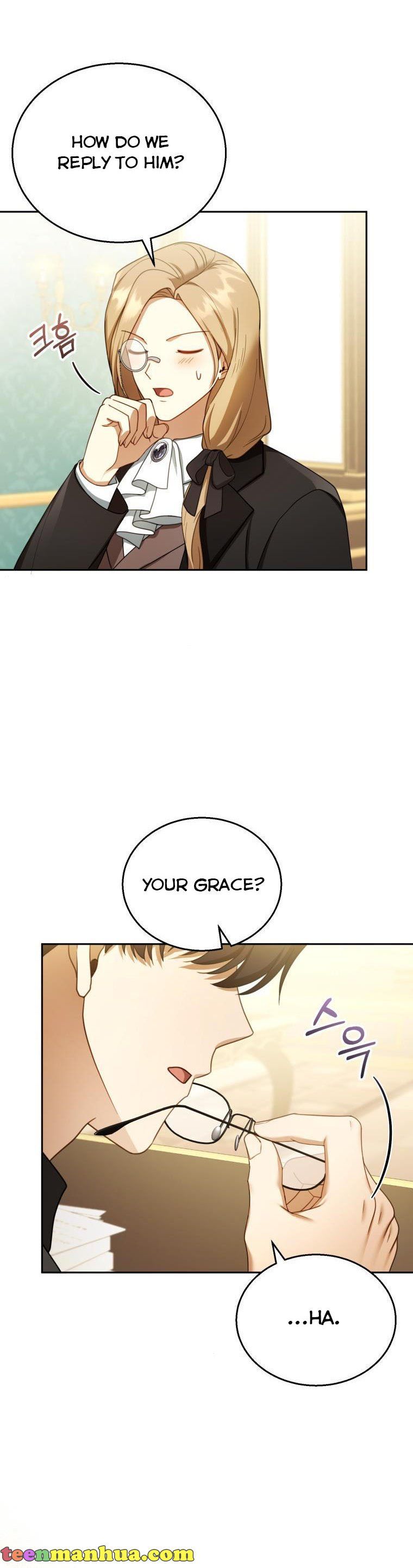 I Am Trying to Divorce My Villain Husband, but We Have a Child chapter 39 page 32