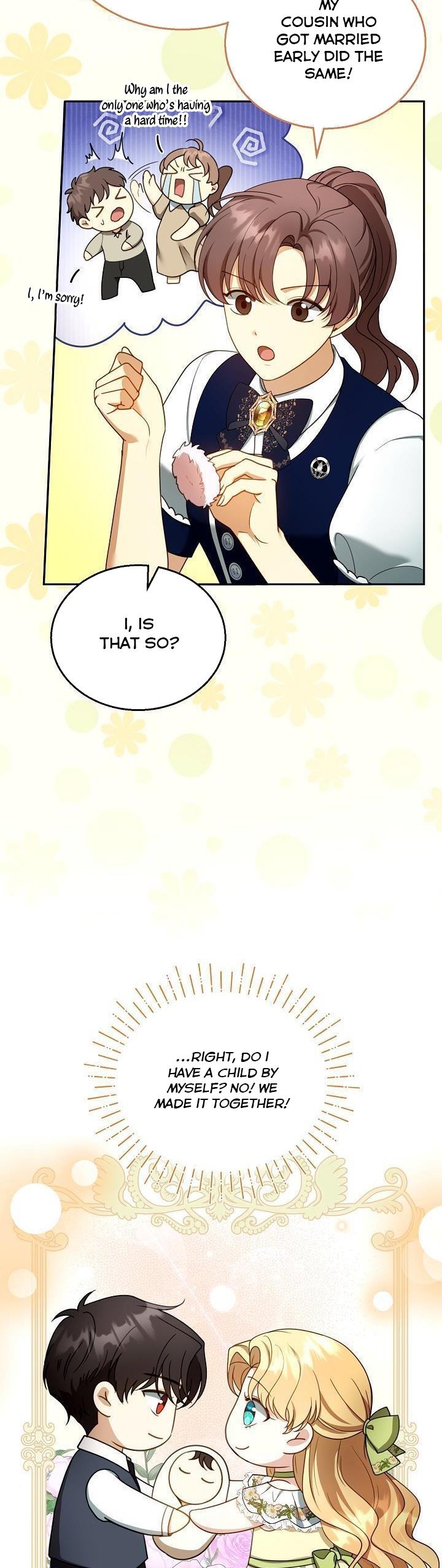 I Am Trying to Divorce My Villain Husband, but We Have a Child chapter 40 page 19