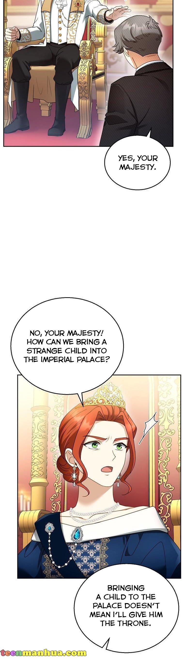 I Am Trying to Divorce My Villain Husband, but We Have a Child chapter 43 page 12