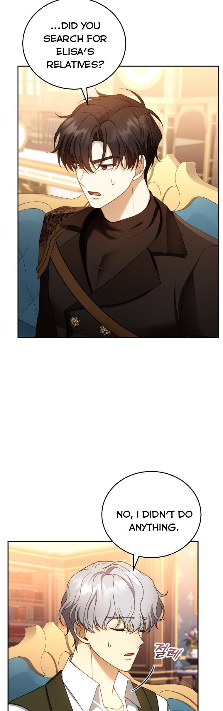 I Am Trying to Divorce My Villain Husband, but We Have a Child chapter 46 page 21