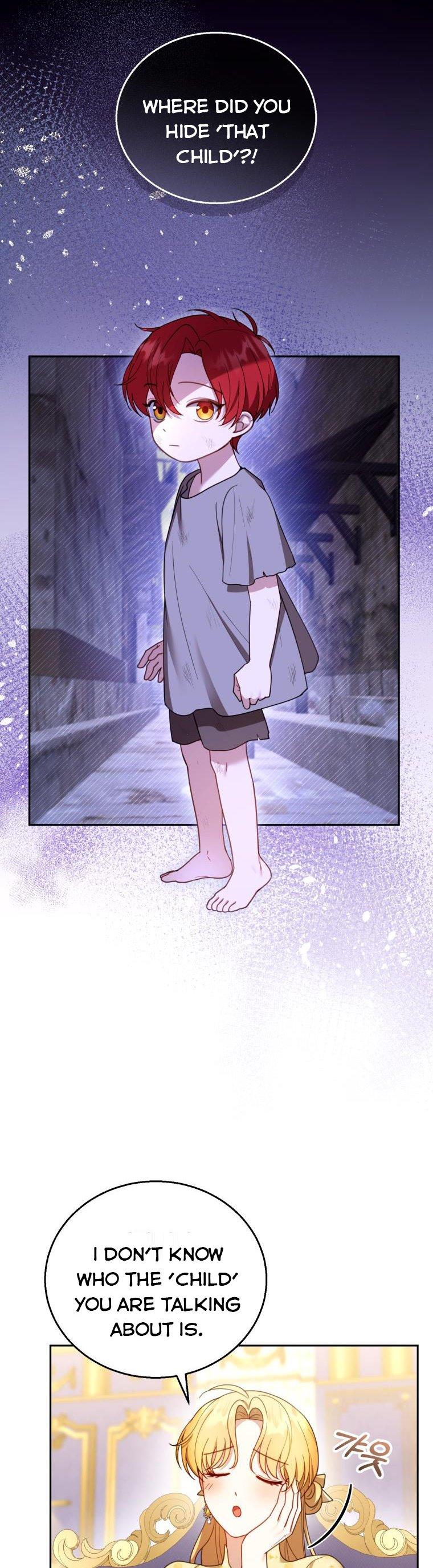 I Am Trying to Divorce My Villain Husband, but We Have a Child chapter 47 page 27