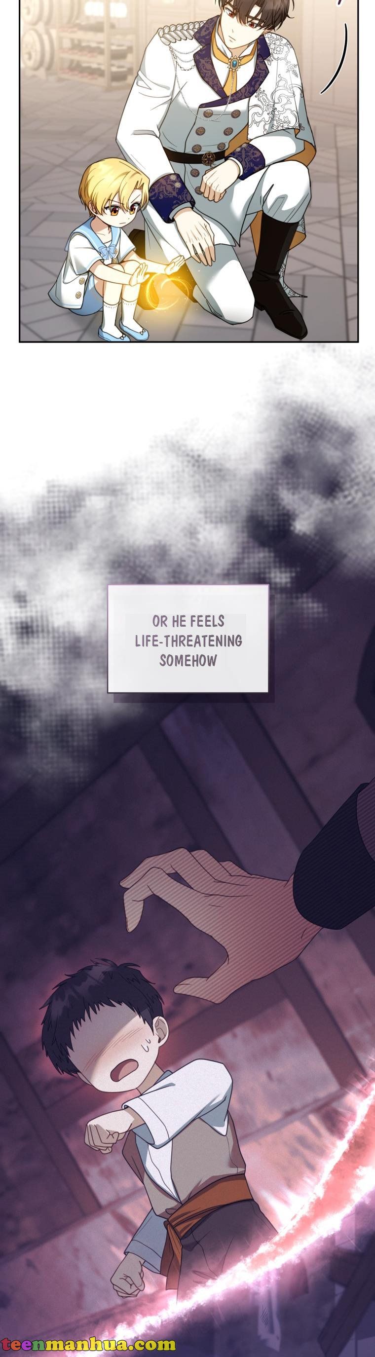 I Am Trying to Divorce My Villain Husband, but We Have a Child chapter 48 page 33