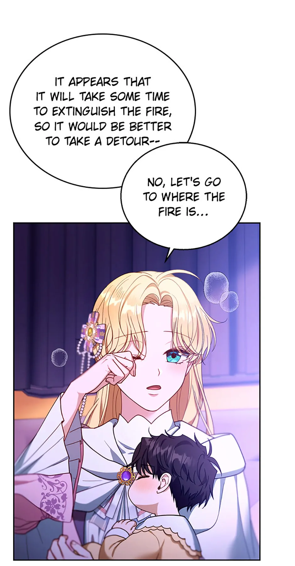 I Am Trying to Divorce My Villain Husband, but We Have a Child chapter 88 page 8